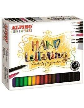 Conjunto de Canetas de Feltro Alpino Hand Lettering Color Experience...