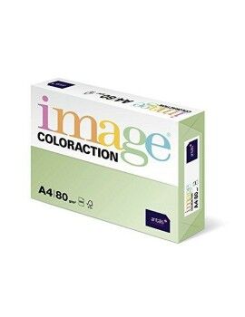 Papel para Imprimir Image ColorAction Jungle Verde Pastel 500 Folhas Din A4 5...