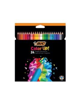 Lápis de cores Bic Color Up Multicolor 24 Peças
