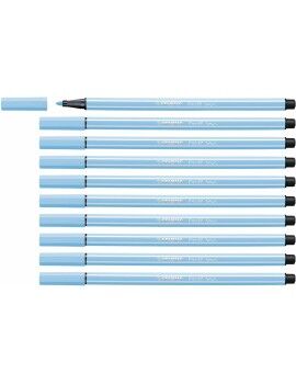 Rotuladores Stabilo Pen 68 Fluorescente Azul (10 Peças)