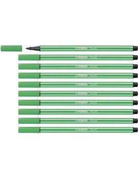 Rotuladores Stabilo Pen 68 Verde (10 Peças)