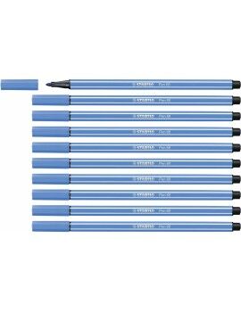 Rotuladores Stabilo Pen 68 Azul escuro (10 Peças)