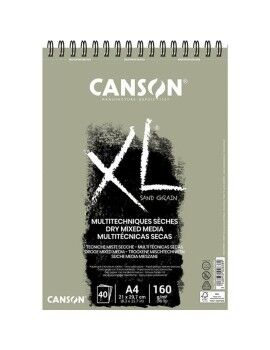 Bloco de desenho Canson Touch XL Cinzento A4 210 x 297 mm