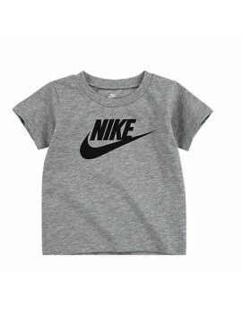 Camisola de Manga Curta Infantil Nike Futura SS Cinzento escuro