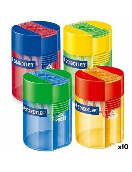 Afia-lápis Staedtler Multicolor Com depósito Plástico (10 Unidades)
