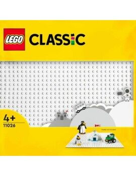 Base de apoio Lego 11026 Classic The White Building Plate Branco