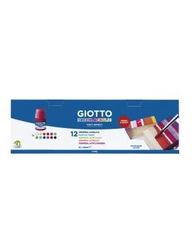 Têmperas Giotto Decor Multicolor 12 Peças 25 ml (12 Unidades)