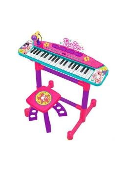 Piano Eletrónico Barbie Banqueta