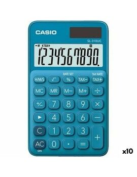 Calculadora Casio SL-310UC Azul (10 Unidades)