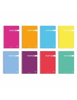 Caderno Pacsa Multicolor Din A4 5 Peças 80 Folhas