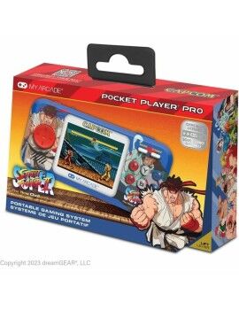 Consola de Jogos Portátil My Arcade Pocket Player PRO - Super Street Fighter...