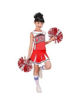 Fantasia para Crianças Cheerleader Vermelho 150 cm (Recondicionado B)