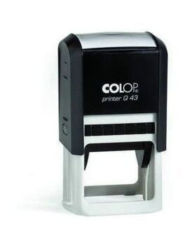 Carimbo Colop Printer Q 43 Preto 45 x 45 mm