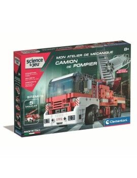 Camião de Bombeiros Clementoni Fire Truck STEM + 8 Anos 5 Modelos