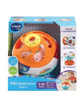 Brinquedo Interativo para Bebés Vtech Baby Magic'Moov Ball 3 in 1