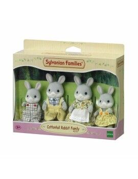 Conjunto de Bonecos Sylvanian Families Family Gray Rabbit