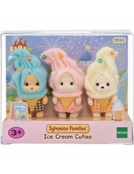 Figuras de Ação Sylvanian Families Ice Cream Cuties