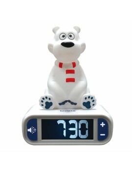 Relógio-Despertador Lexibook Polar Bear  3D com som
