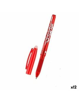 Caneta MP Vermelho Tinta apagável 0,7 mm (12 Unidades)