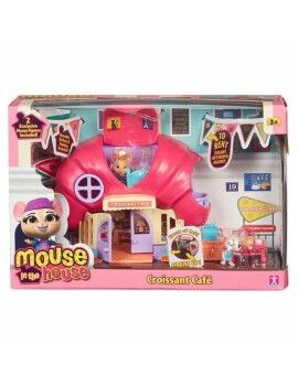 Playset Bandai Mouse In the House Croissant Cafe 24,16 x 8 cm