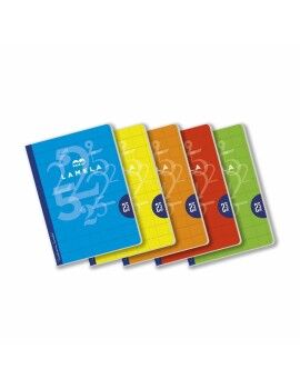 Caderno Lamela Multicolor A4 (5 Peças)