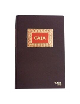 Livro de Contas DOHE 09909 Castanho-avermelhado A4 100 Folhas