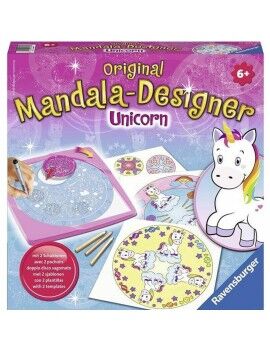 Desenhos para pintar Ravensburger Design Unicorn Mandala