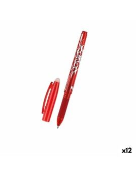Caneta MP Click System Vermelho Tinta apagável 0,7 mm (12 Unidades)
