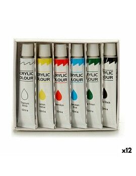 Conjunto de pintura Multicolor Tinta acrílica 12 ml (12 Unidades)