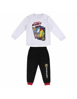 Pijama Infantil The Avengers Cinzento