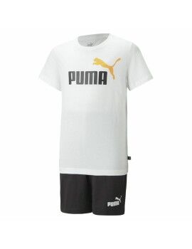 Conjunto Desportivo para Crianças Puma Set For All Time  Branco