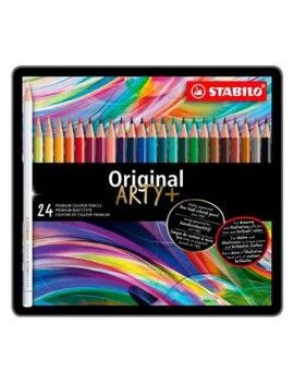 Lápis de cores Stabilo Original Multicolor 24 Peças