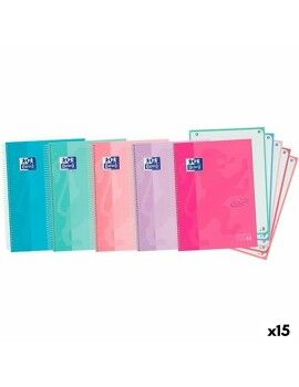 Caderno Oxford Ebook 5 Touch Multicolor A4+ 120 Folhas (15 Unidades)
