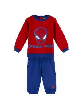 Fato de Treino Infantil Spider-Man Azul Vermelho