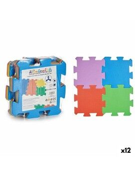 Tapete Puzzle Multicolor Borracha Eva (12 Unidades)