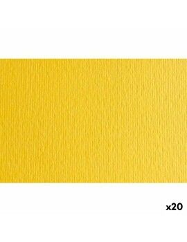 Cartolina Sadipal LR 220 Amarelo Texturada 50 x 70 cm (20 Unidades)
