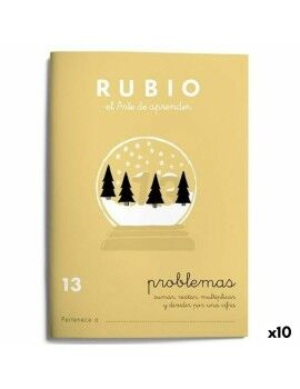 Caderno quadriculado Rubio Nº 13 A5 Espanhol 20 Folhas (10 Unidades)