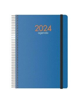 Agenda SYNCRO  DOHE 2024 Anual Azul 15 x 21 cm