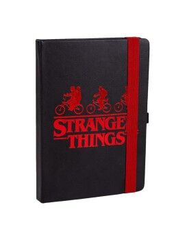 Caderno Stranger Things Preto A5