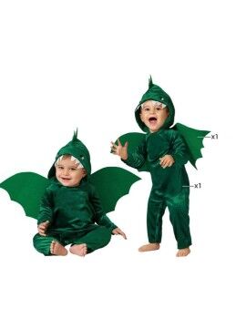 Fantasia para Bebés Dragão Verde