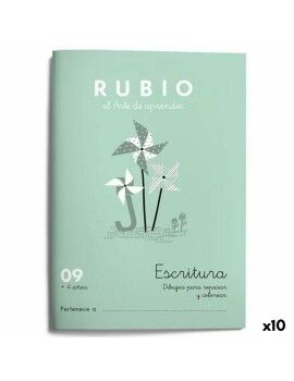 Writing and calligraphy notebook Rubio Nº9 A5 Espanhol (10 Unidades)