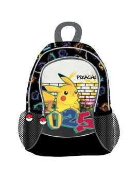 Mochila Escolar Pokémon Pikachu Multicolor 30 x 40 x 15 cm