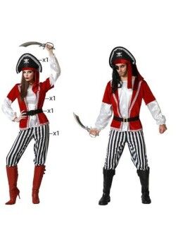 Fantasia para Adultos Vermelho Pirata