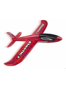 Avião Ninco Elastic Planador Vermelho 38 cm