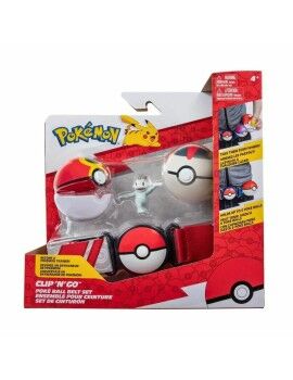 Figuras de Ação Pokémon Clip belt 'N' Go - Machop 5 cm
