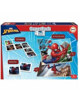 Jogo Educativo Educa Superpack Spider-man Multicolor (1 Peça)