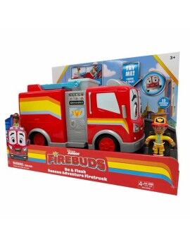 Camião de bombeiros com luz e som Spin Master Firebuds Bo & Flash