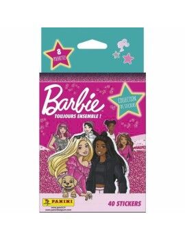 Pack de cromos Barbie Toujours Ensemble! Panini 8 Sobrescritos