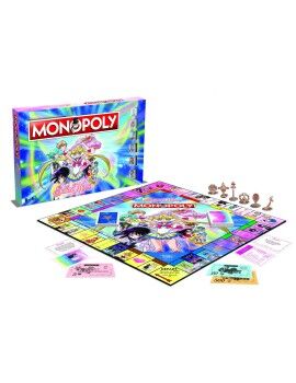 Jogo de Mesa Monopoly Sailor Moon (Francês)