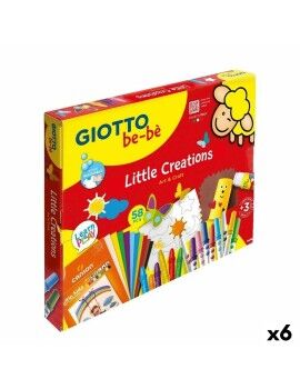 Conjunto de Desenho Giotto BE-BÉ Little Creations Multicolor (6 Unidades)